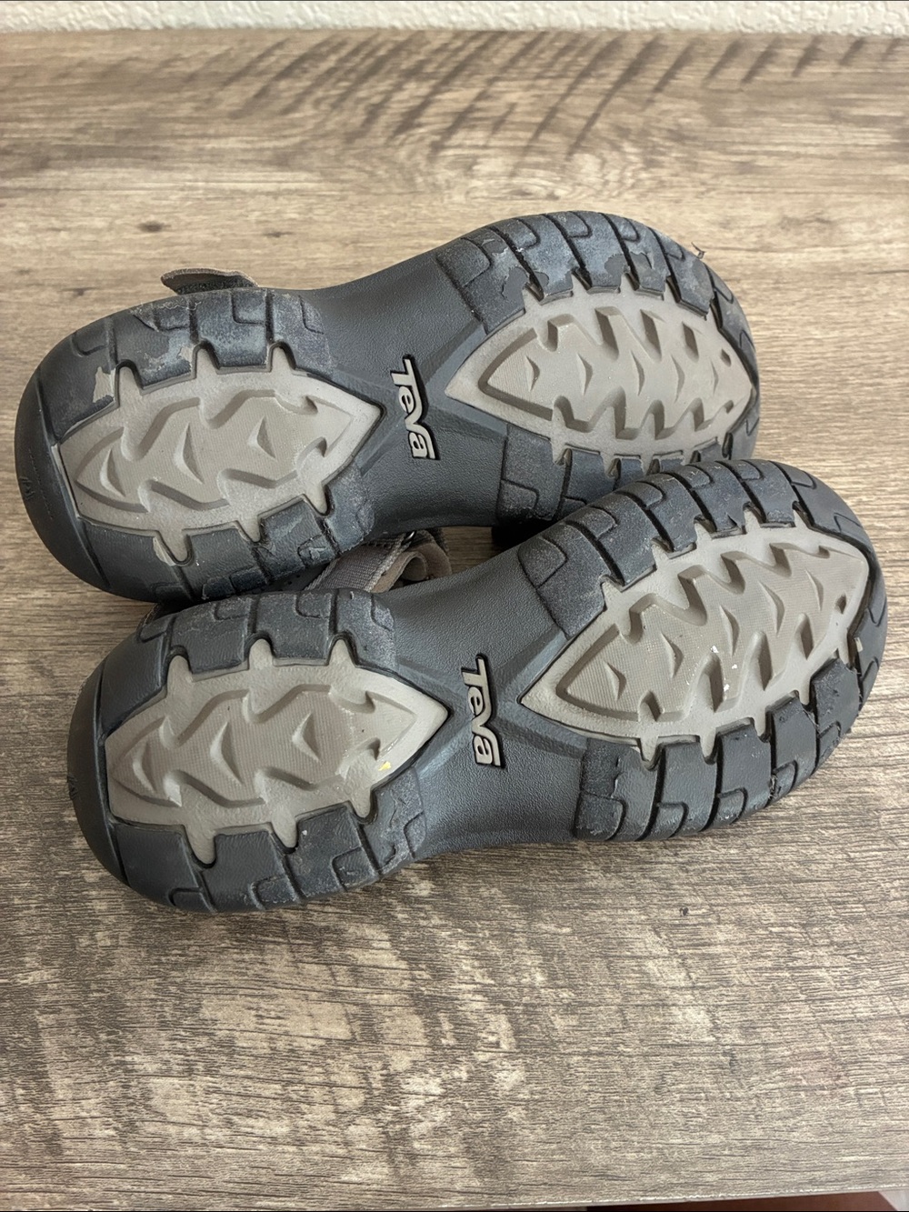 Teva Taupe Outdoor Strappy Sandals - Picture 10 of 15